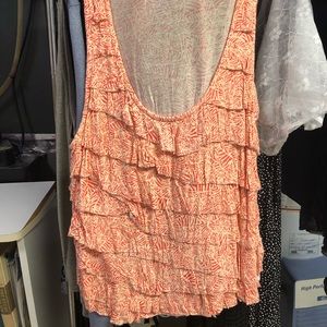 Cute orange tank top for summer